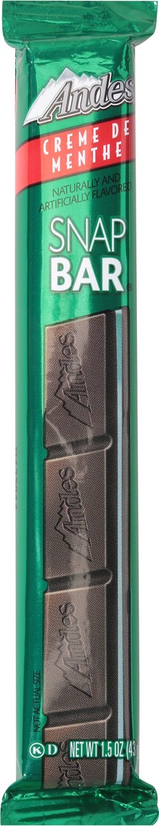 slide 2 of 14, Andes Creme Dementhe Snap Bar, 1.5 oz