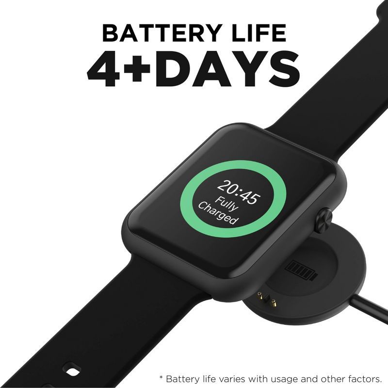 slide 6 of 12, iTouch Air 4 Smartwatch - Black, 1 ct