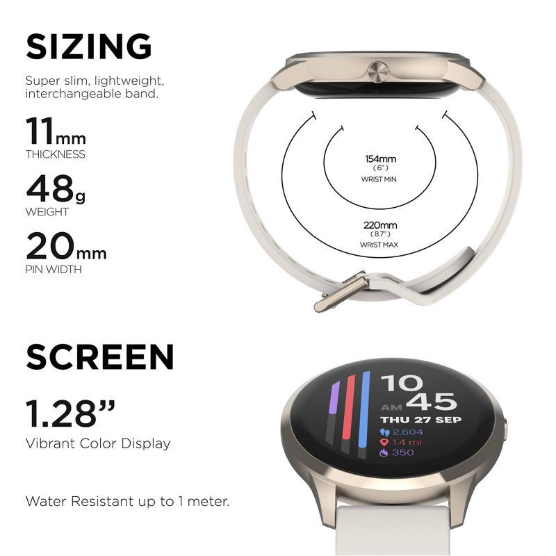 slide 2 of 11, iTouch Sport 4 Smartwatch - Titanium, 1 ct