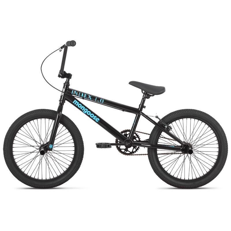 slide 2 of 15, Mongoose Index 1.0 BMX Freestyle 20" Youth Bike - Black, 1 ct