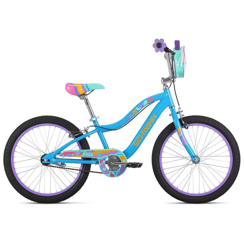 slide 2 of 14, Schwinn Iris 20" Youth Bike - Light Blue, 1 ct