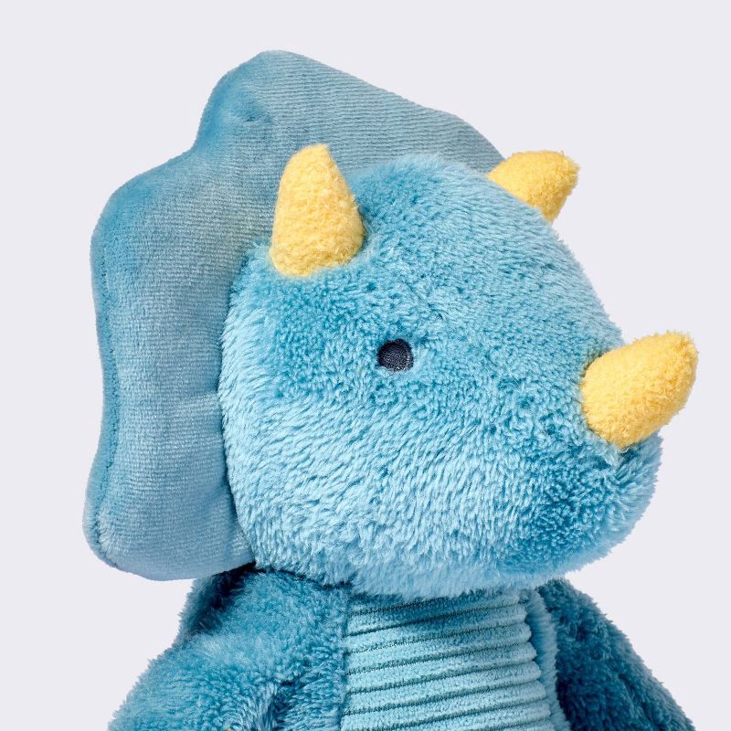 slide 3 of 3, Dino Plush Stuffed Animal - Blue - Cloud Island™, 1 ct