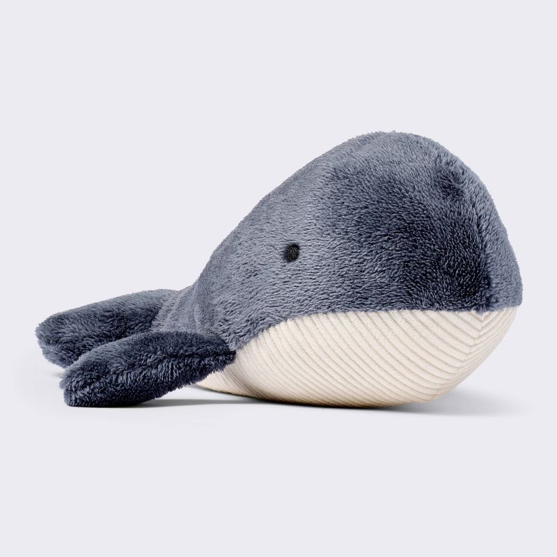 slide 3 of 3, Whale Plush Stuffed Animal - Blue - Cloud Island™, 1 ct