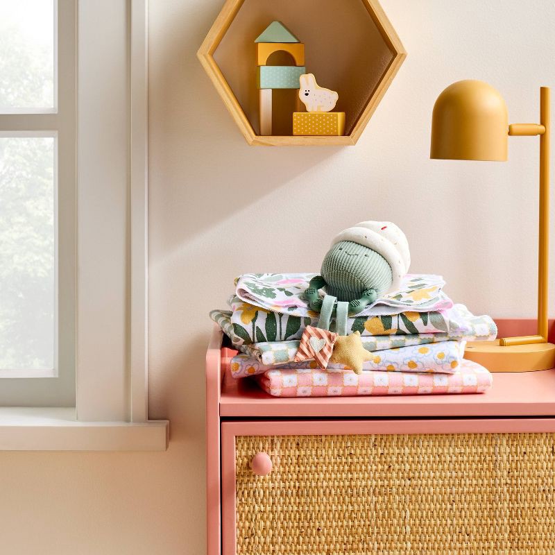 slide 2 of 3, Handheld Plush Rattle Baby Toy - Cupcake - Cloud Island™, 1 ct