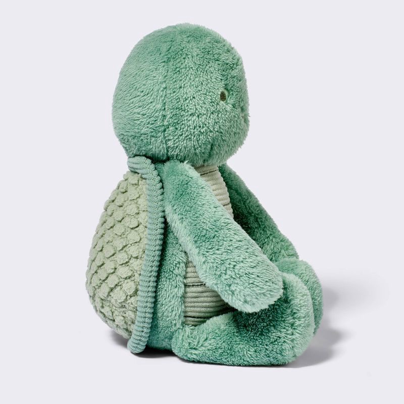 slide 3 of 3, Turtle Plush Stuffed Animal - Green - Cloud Island™, 1 ct