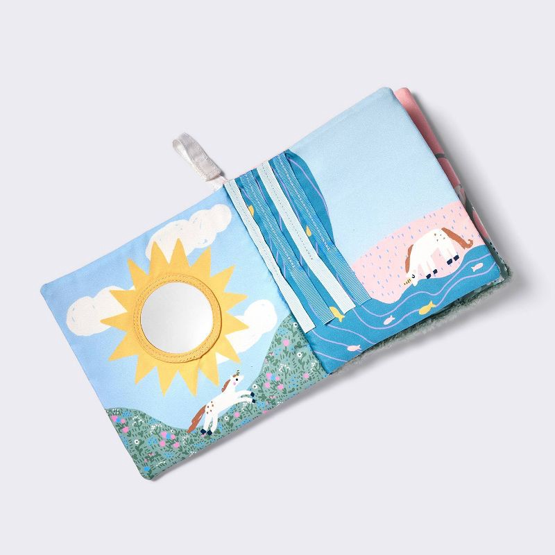 slide 4 of 4, Interactive Soft Book and Plush Toy - Unicorn - Cloud Island™, 1 ct