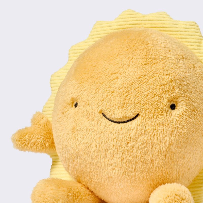 slide 3 of 3, Sun Plush Stuffed Animal - Yellow - Cloud Island™, 1 ct