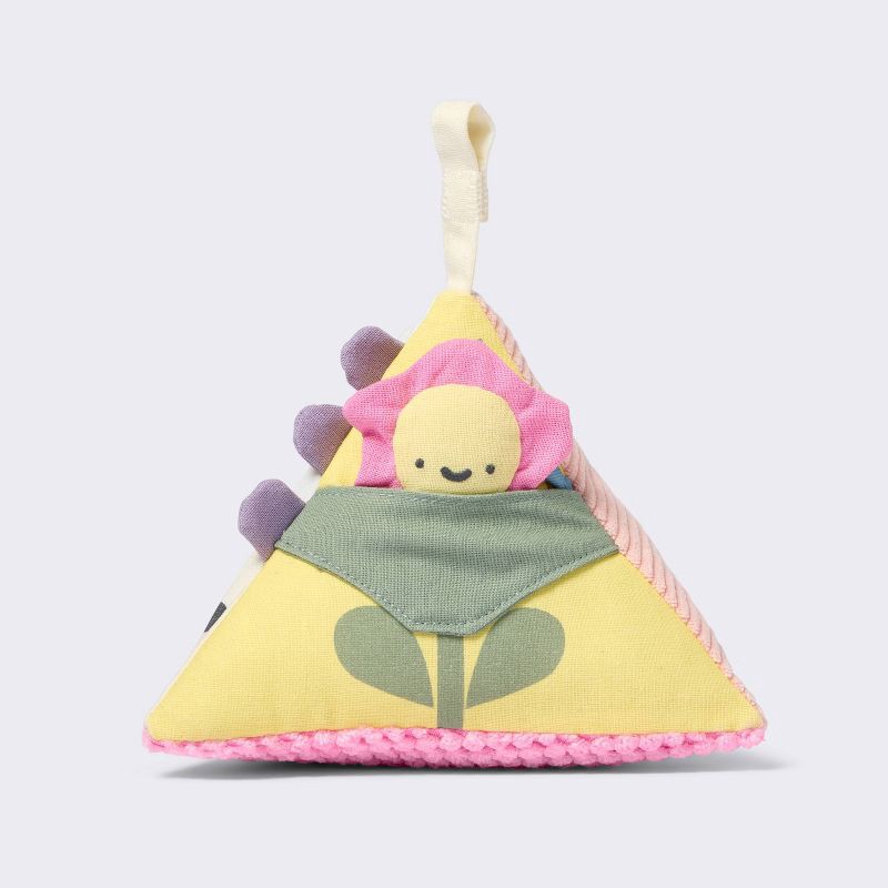 slide 3 of 3, Pyramid Interactive Soft Baby Toy - Flower - Cloud Island™, 1 ct