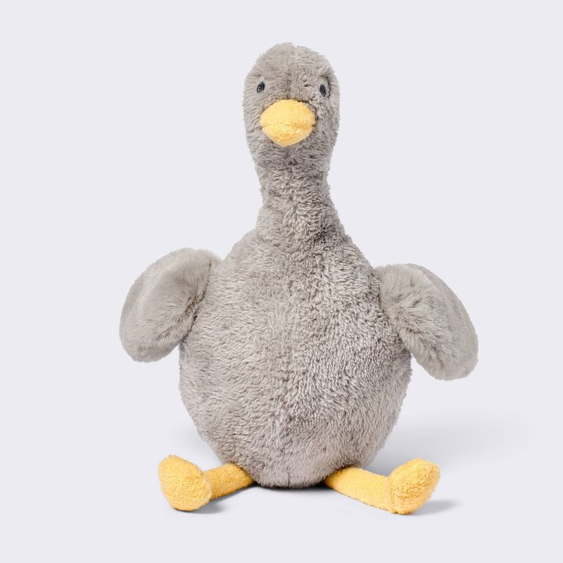slide 1 of 3, Goose Plush Stuffed Animal - Gray - Cloud Island™, 1 ct