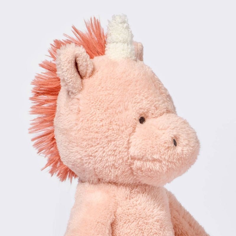 slide 3 of 3, Unicorn Plush Stuffed Animal - Pink - Cloud Island™, 1 ct