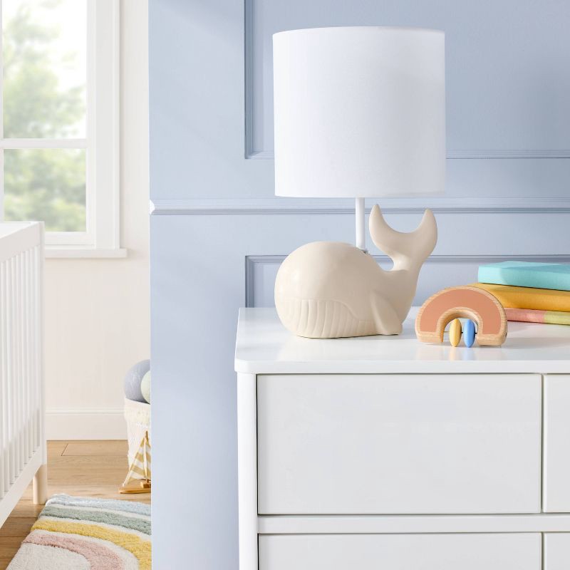 slide 2 of 3, Wooden Baby Rattle - Rainbow - Cloud Island™, 1 ct