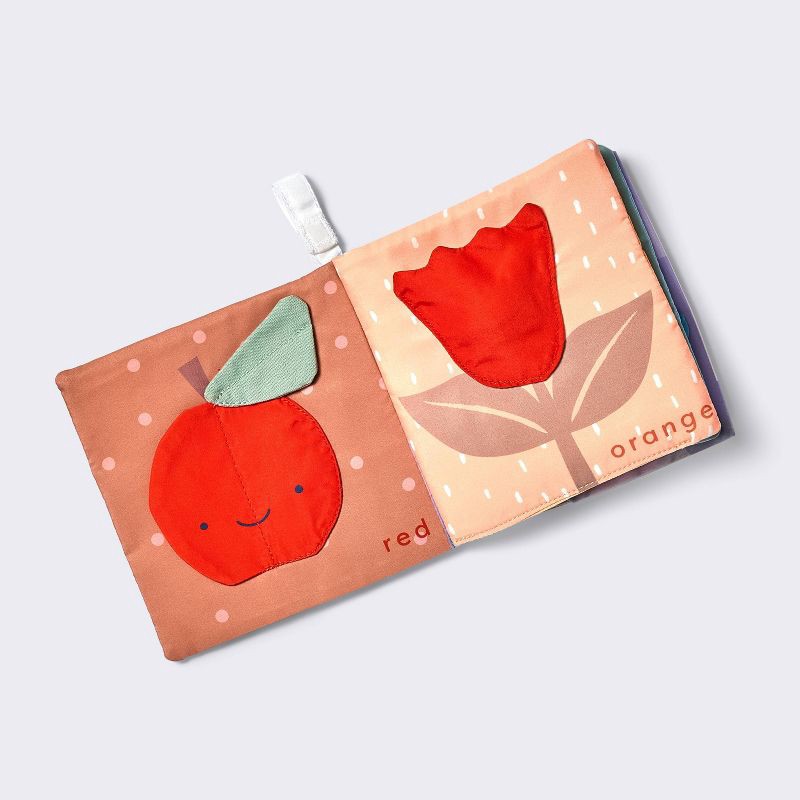 slide 3 of 4, Interactive Soft Book and Plush Toy - Rainbow - Cloud Island™, 1 ct