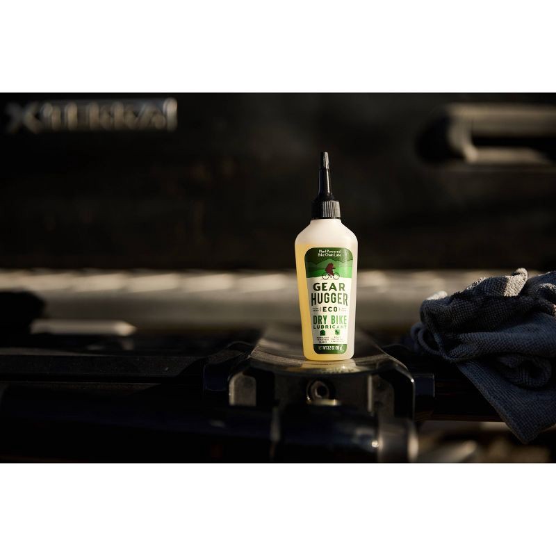 slide 3 of 4, Gear Hugger ECO 3.2oz Dry Bike Lubricant: 50% Recycled Plastic, Bike Maintenance, 3.2 oz