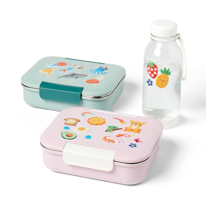 slide 3 of 3, 251ct Puffy Stickers 5 themes - Mondo Llama™, 251 ct