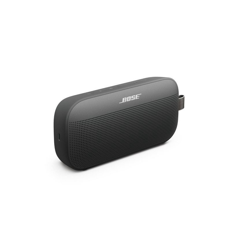 slide 2 of 10, Bose SoundLink Flex Portable Bluetooth Waterproof Speaker (2nd Gen) - Black, 1 ct