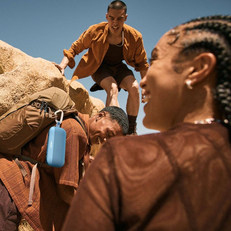 slide 8 of 11, Bose SoundLink Flex Portable Bluetooth Waterproof Speaker (2nd Gen) - Blue Dusk, 1 ct