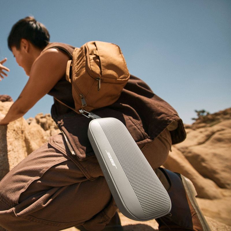 slide 7 of 12, Bose SoundLink Flex Portable Bluetooth Waterproof Speaker (2nd Gen) - Sandstone, 1 ct