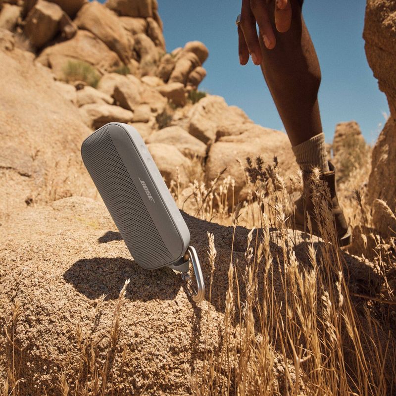 slide 10 of 12, Bose SoundLink Flex Portable Bluetooth Waterproof Speaker (2nd Gen) - Sandstone, 1 ct
