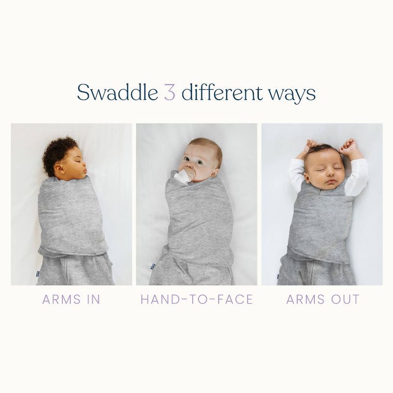 slide 4 of 11, HALO Innovations Dream Sleepsack Micro Fleece Swaddle Wrap - Tan Gingham - S, 1 ct