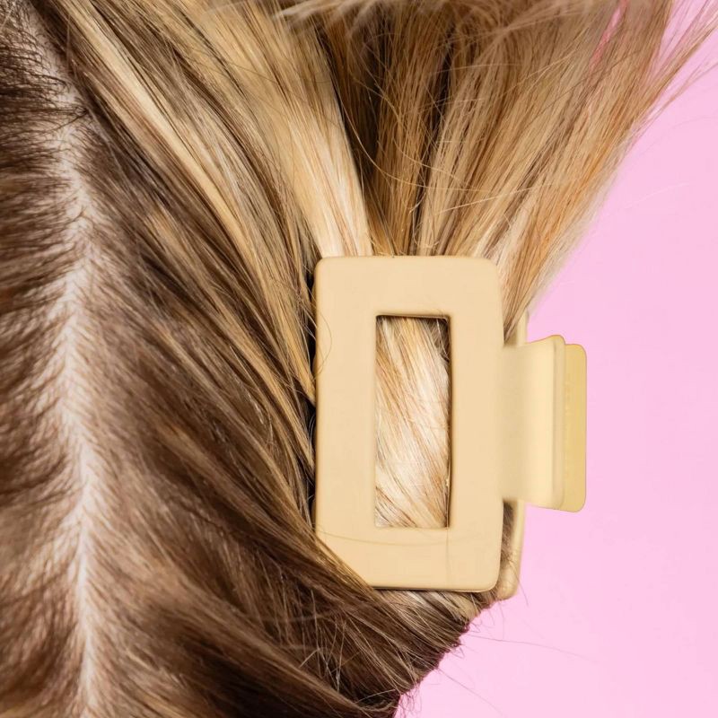 slide 2 of 7, Gimme Beauty Fine Square Wings Claw Clips - 6pc, 6 ct