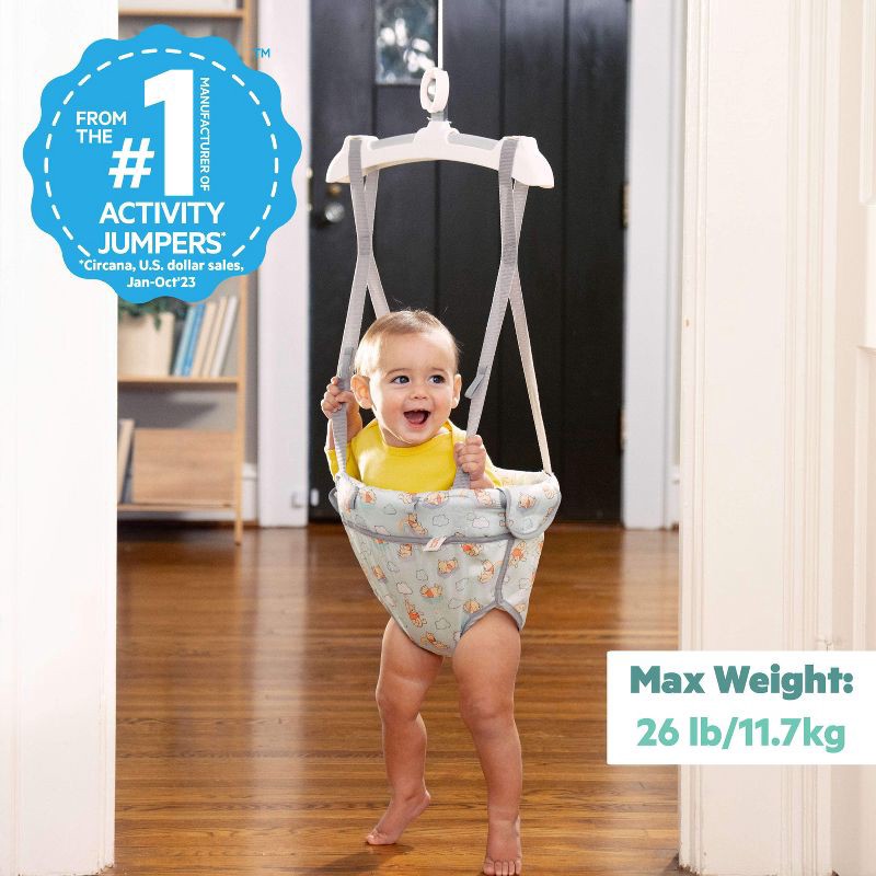 slide 2 of 8, Bright Starts Disney Baby Winnie the Pooh Baby Door Jumper and Activity Center, 1 ct