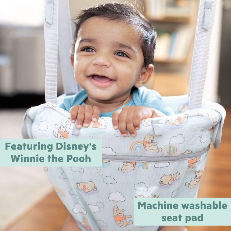 slide 3 of 8, Bright Starts Disney Baby Winnie the Pooh Baby Door Jumper and Activity Center, 1 ct