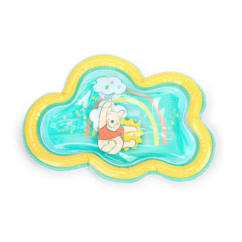slide 1 of 15, Bright Starts Disney Winnie the Pooh Once Upon a Tummy Time Water Mat - Blue, 1 ct