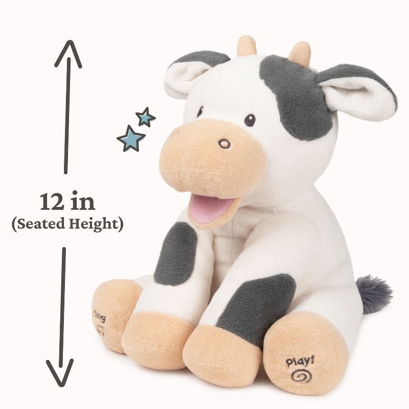 slide 8 of 9, GUND Animated Buttermilk the Cow, 1 ct