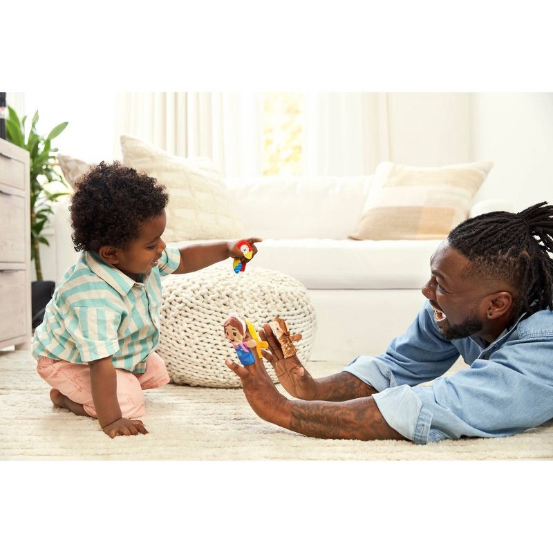 slide 8 of 9, Ms. Rachel Finger Zoo Puppet Friends Set - 4pk, 4 ct