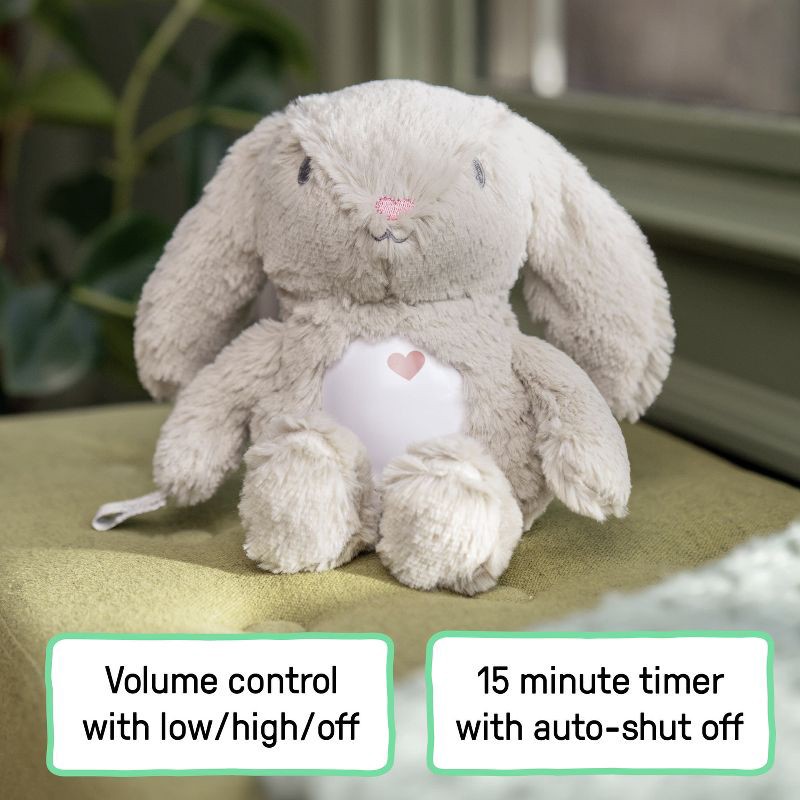 slide 4 of 12, Ingenuity Sylvi Plush Soother, Activates With Cries and Motion, Lights, Music, Attaches to Pacifier, 1 ct