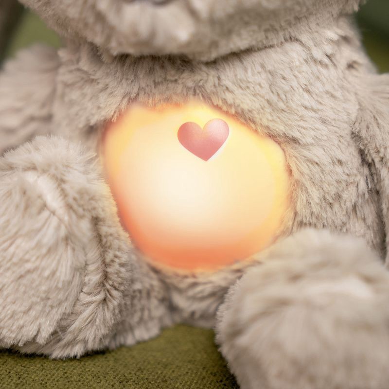 slide 10 of 12, Ingenuity Sylvi Plush Soother, Activates With Cries and Motion, Lights, Music, Attaches to Pacifier, 1 ct