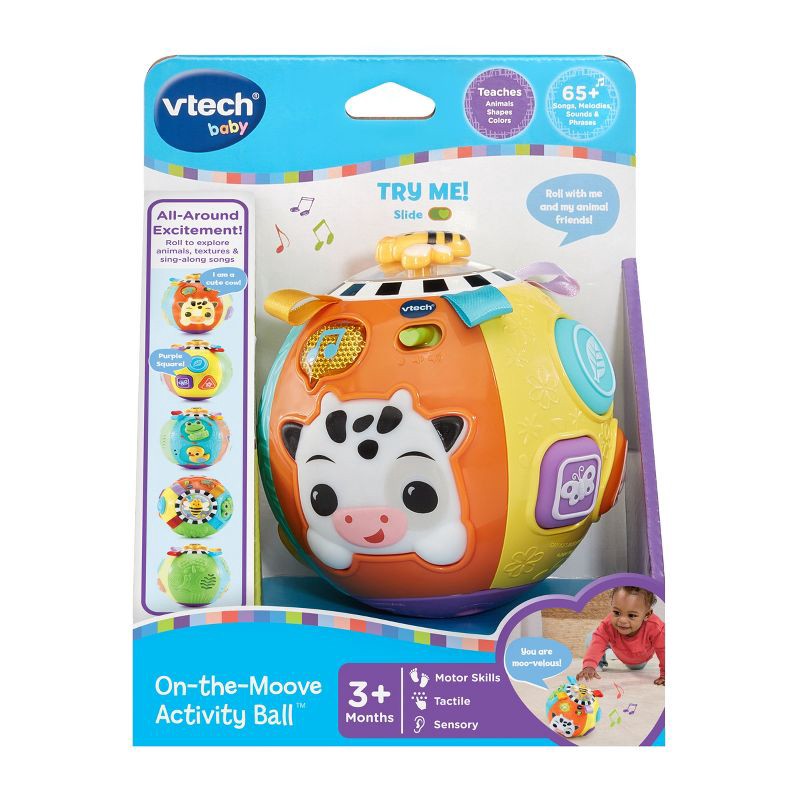 slide 8 of 8, VTech Baby On-the-Moove Activity Ball, 1 ct