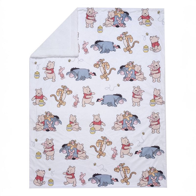 slide 2 of 7, Bedtime Originals Disney Baby Winnie The Pooh and Friends Fleece Baby Blanket, 1 ct