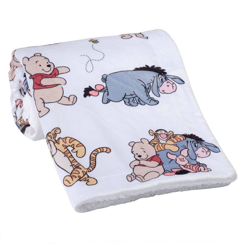 slide 4 of 7, Bedtime Originals Disney Baby Winnie The Pooh and Friends Fleece Baby Blanket, 1 ct