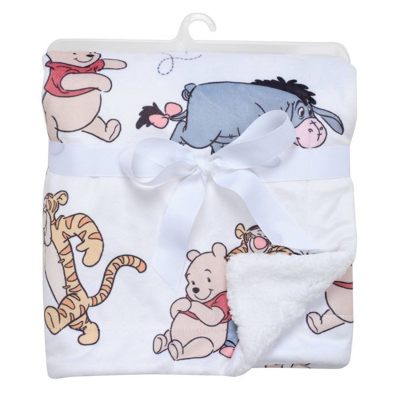 slide 5 of 7, Bedtime Originals Disney Baby Winnie The Pooh and Friends Fleece Baby Blanket, 1 ct