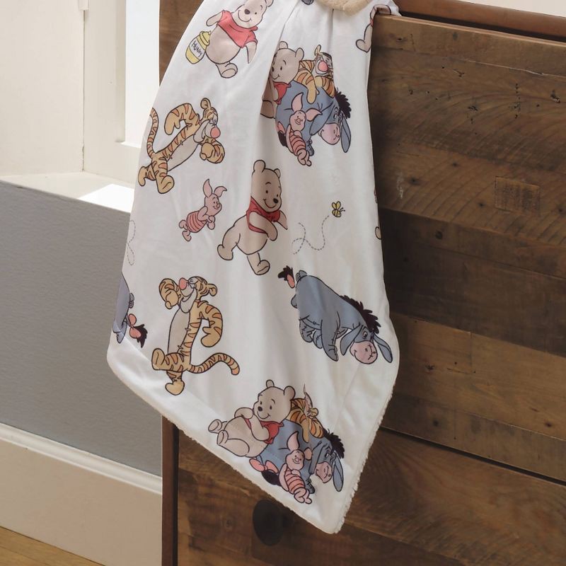 slide 6 of 7, Bedtime Originals Disney Baby Winnie The Pooh and Friends Fleece Baby Blanket, 1 ct