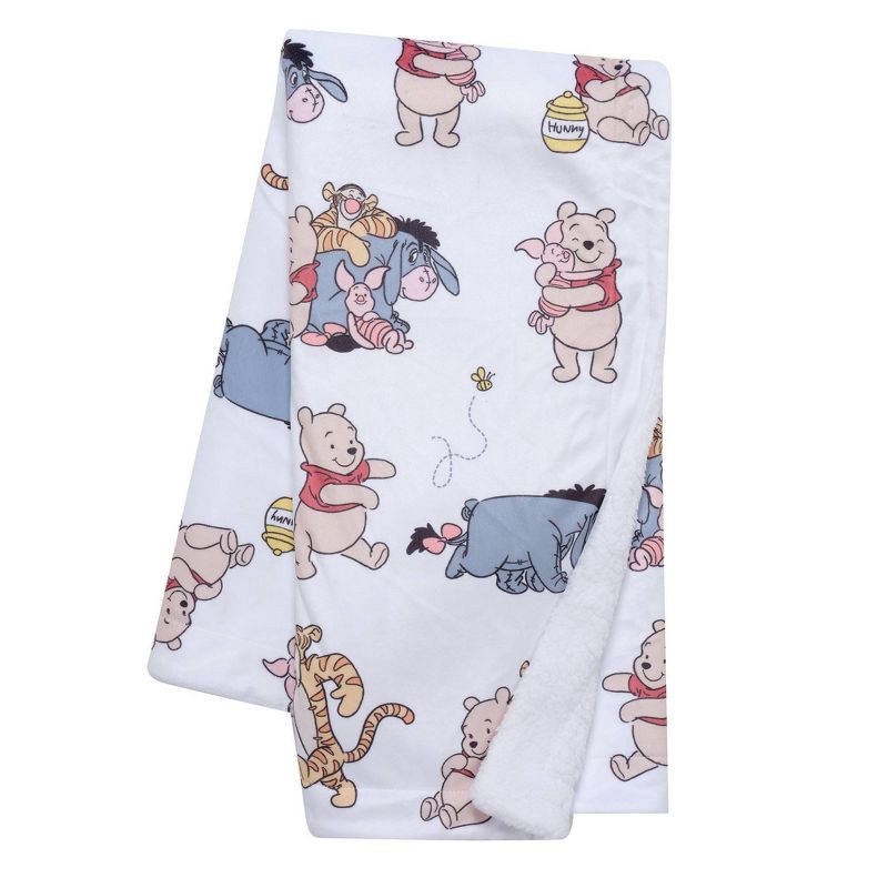 slide 1 of 7, Bedtime Originals Disney Baby Winnie The Pooh and Friends Fleece Baby Blanket, 1 ct