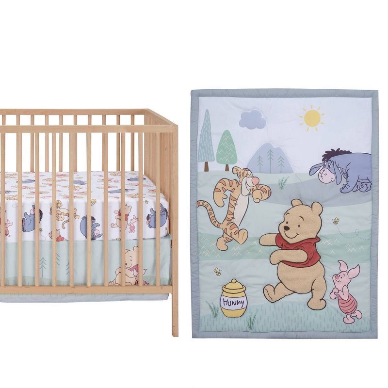 slide 2 of 11, Bedtime Originals Disney Baby Winnie The Pooh and Friends Crib Bedding Set - 3pc, 3 ct