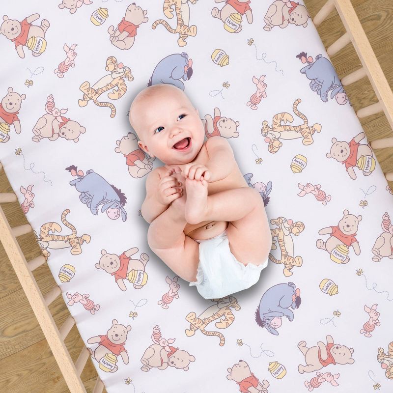 slide 5 of 11, Bedtime Originals Disney Baby Winnie The Pooh and Friends Crib Bedding Set - 3pc, 3 ct
