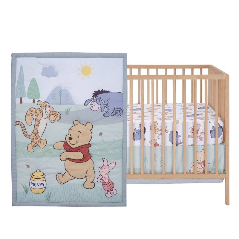 slide 1 of 11, Bedtime Originals Disney Baby Winnie The Pooh and Friends Crib Bedding Set - 3pc, 3 ct