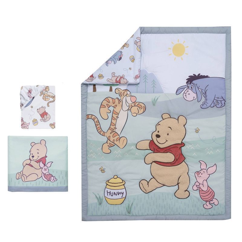 slide 9 of 11, Bedtime Originals Disney Baby Winnie The Pooh and Friends Crib Bedding Set - 3pc, 3 ct