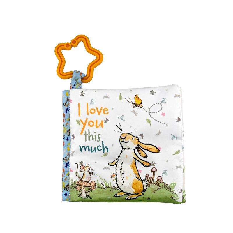 slide 1 of 4, Guess How Much I Love You Soft Book: Reading, Fine Motor Skills, Clip-On, Crinkles, 1 ct