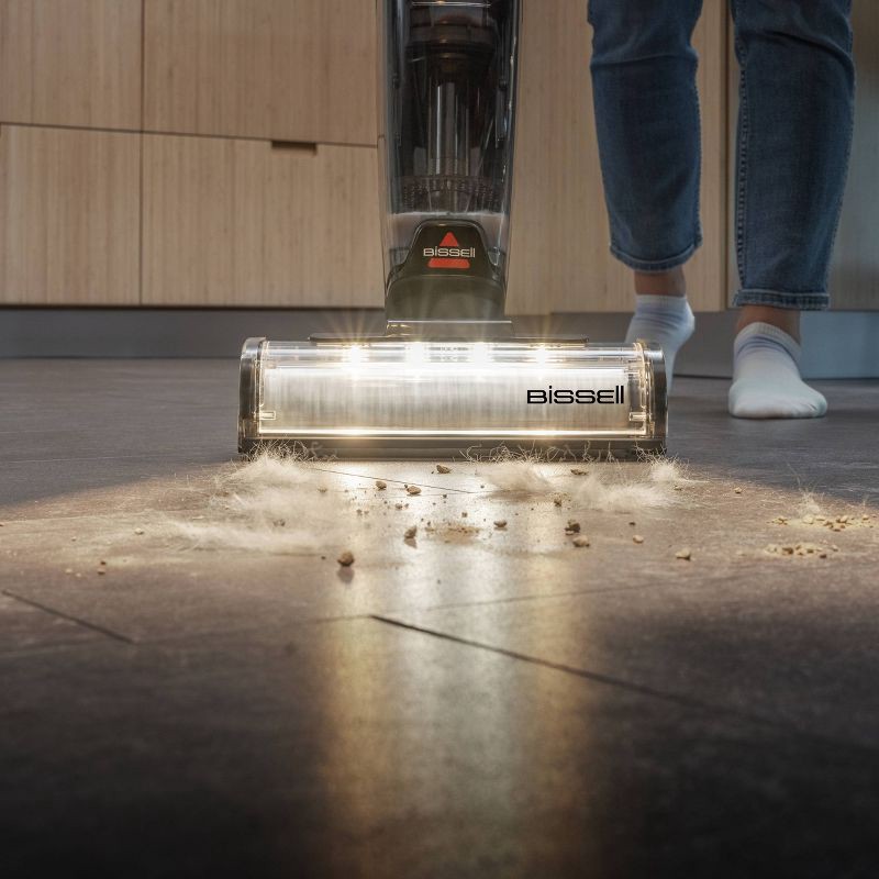slide 2 of 6, BISSELL CrossWave OmniFind Wet Dry Vacuum 3967 12" Cleaning Path Gray: Cordless, Pet Hair Pick Up, Lithium Ion Battery, 25 Min Run Time, 1 ct