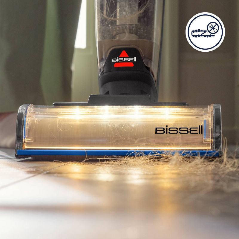 slide 5 of 6, BISSELL CrossWave OmniFind Wet Dry Vacuum 3967 12" Cleaning Path Gray: Cordless, Pet Hair Pick Up, Lithium Ion Battery, 25 Min Run Time, 1 ct