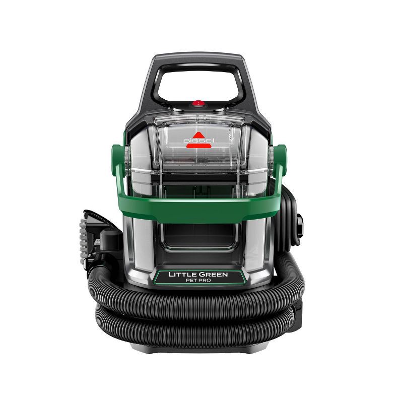 slide 2 of 8, BISSELL Little Green Pet Pro On-Board Tool Portable Carpet Cleaner 3908 - 4" Cleaning Path Black, 1 ct