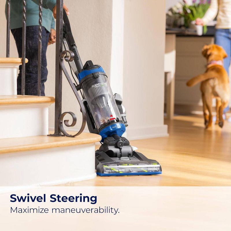 slide 3 of 8, BISSELL CleanView Swivel Pet Vacuum Carpet Cleaner - 3832, 1 ct