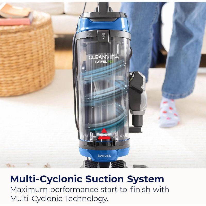 slide 7 of 8, BISSELL CleanView Swivel Pet Vacuum Carpet Cleaner - 3832, 1 ct