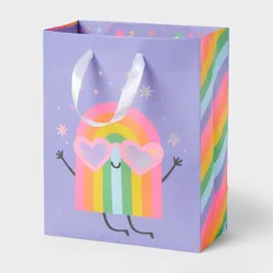 Small Rainbow Birthday Gift Bag Colorful - Spritz™