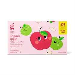 Original Apple Fruit Puree Applesauce Pouches - 24ct - Good & Gather™