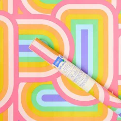 96"x30" Rainbow Gift Wrapping Paper Colorful - Spritz™